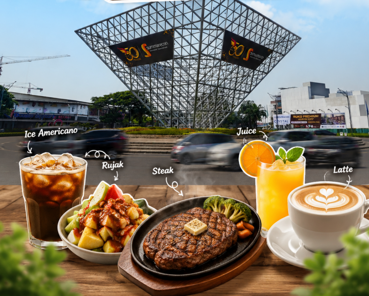 5 Tempat Nongkrong Favorit Versi Warga Summarecon Bekasi. Sudah Pernah ke Sini?